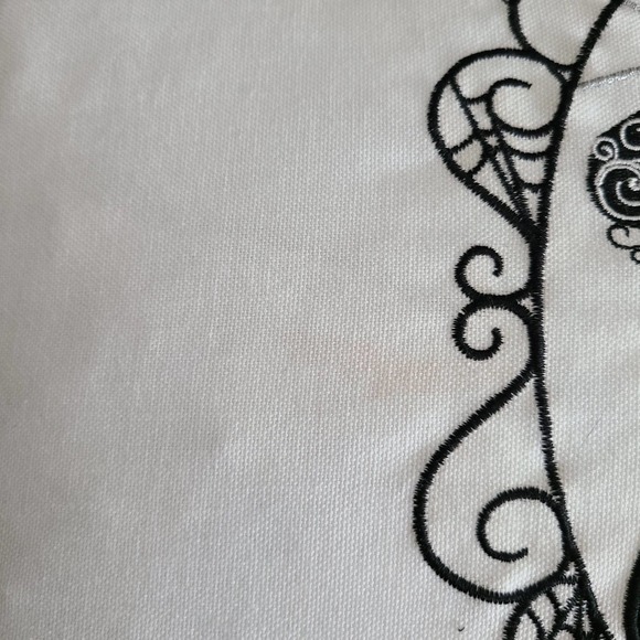 425 SOUTH LOS ANGELES Till Death Do Us Part Rectangle Feather Pillow 22" x 13" - Picture 6 of 12